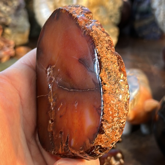 🎄SALE🎄Carnelian Crystal Slice! - Picture 4 of 4
